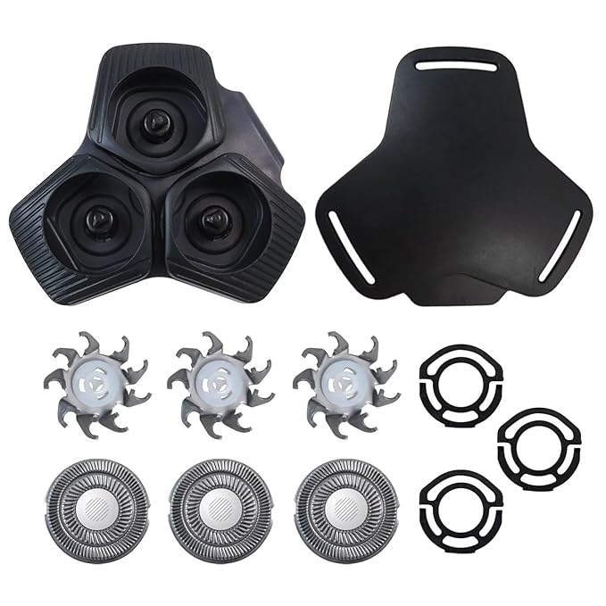 New Upgraded SH71/50 Shaving Heads For Shavers Series 7000 (S7XXX) and Series 5000 (S55XX) Replaces RQ12/70 RQ12/60 SH60/70 and SH70/70