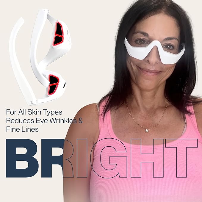 Renewa EyeLift | Under-Eye Beauty Tool with Gentle Light | Skincare Tool for Refreshing Brightening and Radiant-Looking Skin | At-Home Self-Care Facial Tool for Smoother-Looking Eyes