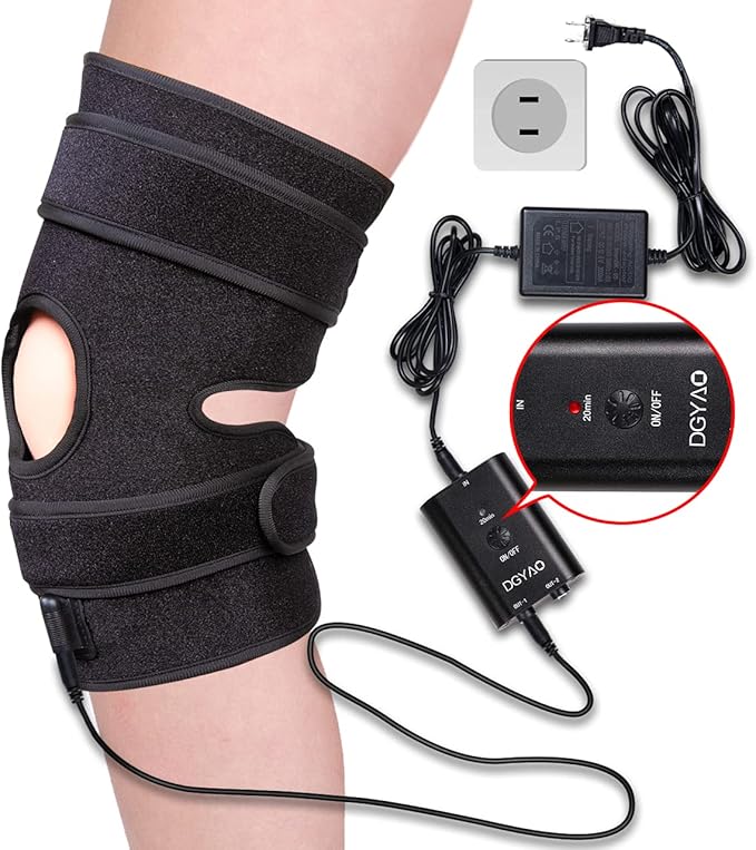 DGXINJUN Infrared &amp Red Light Therapy Devices for Joint Pain Relief Wrap Led 880nm Flexible Wearable Knee Elbow Pads Home Use FDA Cleared Benefits