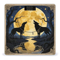 Tarot Card The Moon Scale for Body Weight Sturdy Tempered Glass Weighing Scales with LCD Display Accurate Digital Bathroom Scale Convenient Body Fat Smart Scales Easy Read