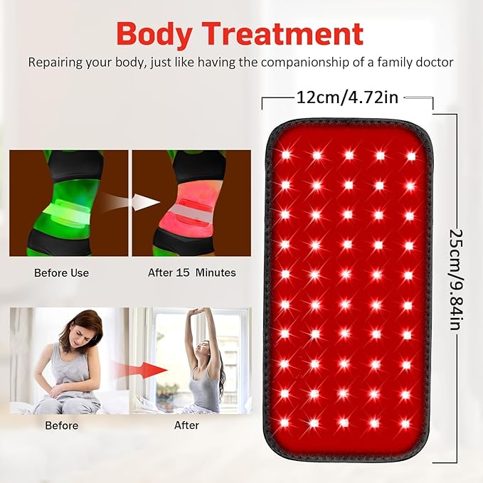 Red Light Therapy for Body Infrared Light Therapy for Shoulder Waist Muscle Pain Relief