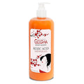 OMIC Geisha Kojic Acid Skin Brightening Body Wash - 33 Fl oz / 1000 ml - Even Out Tone Radiance Face and Body Shower Gel with Coconut Oil and Shea Butter