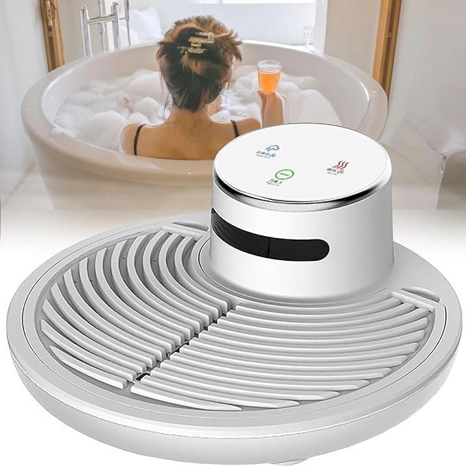 Full Body Dryer for Bathroom Negative Ions Body Heater Blow Dryer Body Hair Dryer with Gravity Sensor Foot Touch Control Good for Bathroom/Swimming Pool