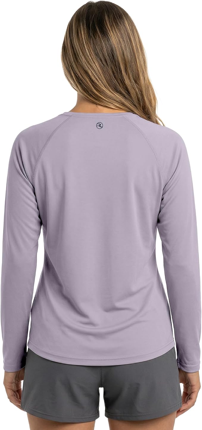 Reel Life Women's Long Sleeve - UPF 50+ Sun Shirts for Women Quick-Dry UV Protection Clothing 4-Way Stretch with Thumbholes