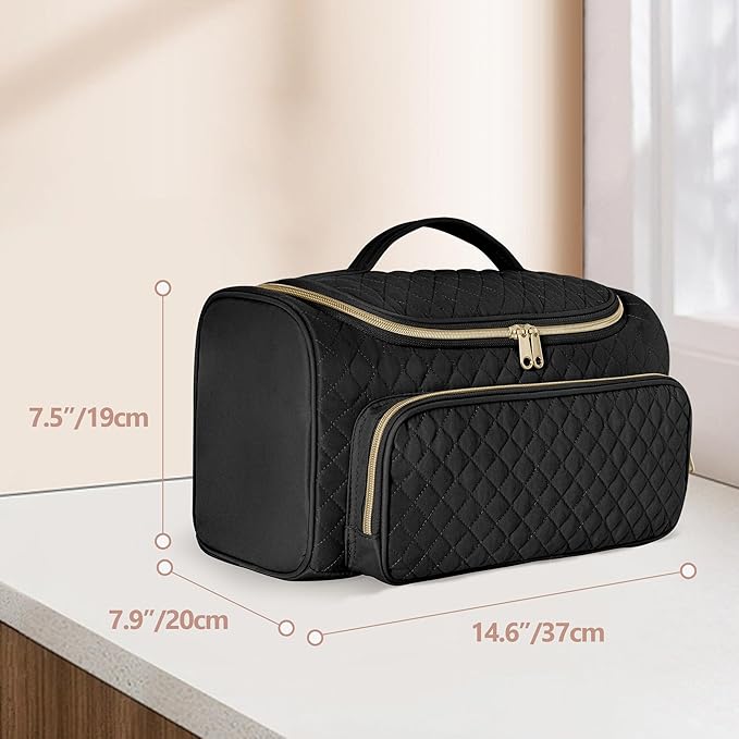 Fasrom Travel Carrying Case Compatible with Shark FlexStyle Air Styling &amp Drying System HD430/HD435 Hair Blow Dryer Storage Bag to Organize Hair Styling Attachments Black (Empty Bag)