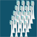 Electric Toothbrush Head(20pcs White)