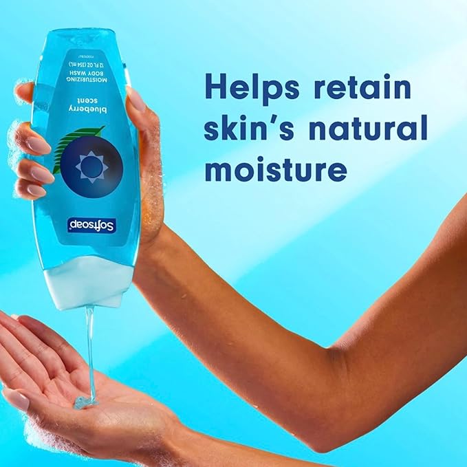 Softsoap Moisturizing Body Wash Limited Edition Summer Scents Blueberry and Watermelon 12 oz 2 Pack