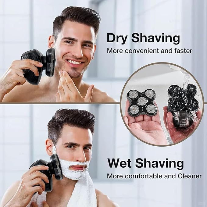 Shaver Replacement Head Compatible with Remington Balder Pro Head Shaver ModelSPR- XR7120-7100Sharp and Fresh Flexible StainlessSteel Replacement Blades.1pack (No't compatible with XR7000)