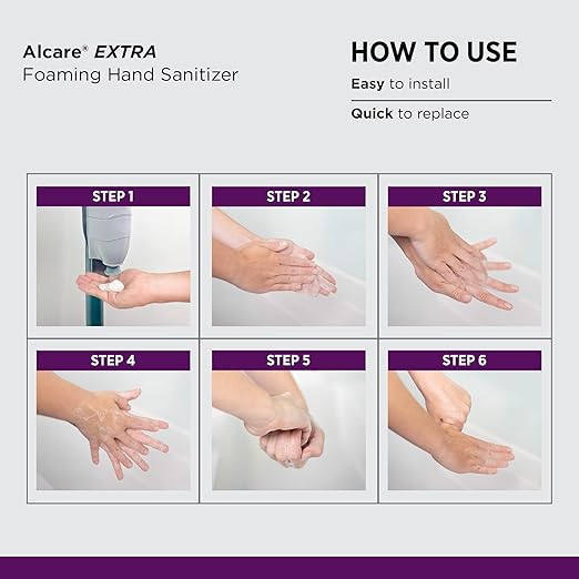 SC Johnson Professional Alcare Plus Antiseptic Handrub 2-Pack 8oz Aerosol Cartridge Refill Pack