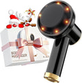 Electric Body Massager Portable Body Relaxing Machine Cordless Handheld Massager for Deep Relaxation 8 Massage Heads 1800mAh Battery 9 Modes for Body SPA Gift for Men Women Black