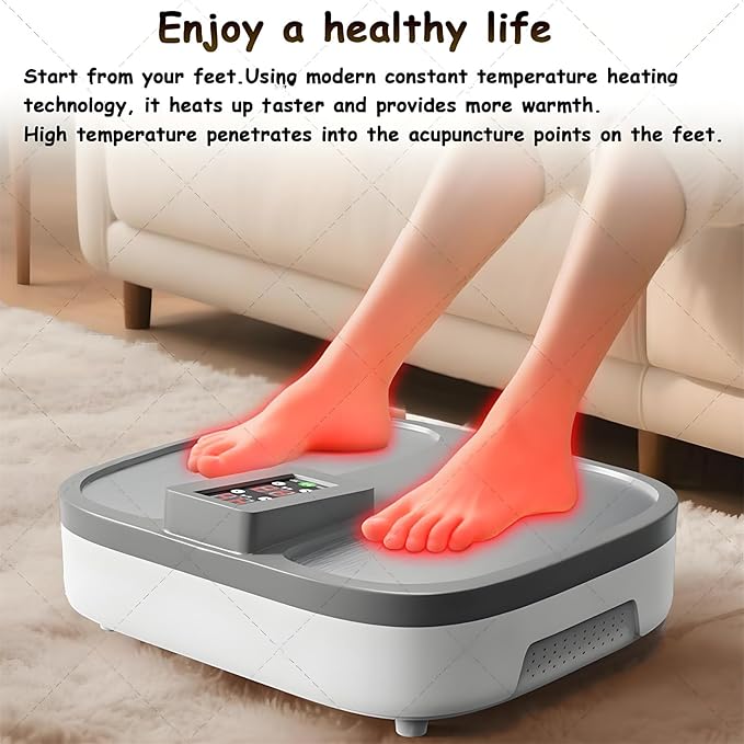 Tera-Hertz Foot Massager - Professional Physiotherapy Machine for Pain Relief and Ultimate Relaxation Effective Fatigue Recovery for Your Feet and Body
