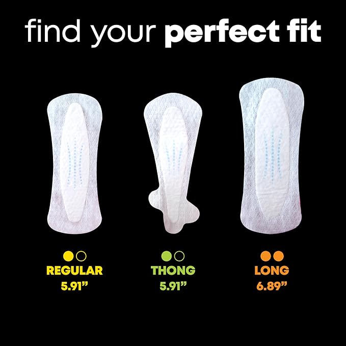 U by Kotex Balance Daily Wrapped Panty LinersLight AbsorbencyLong (Packaging May Vary)450 Count (Pack of 2)