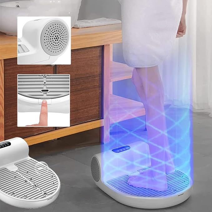 Full Body Dryer Body Dryer After Shower Bodys and Feet Dryers with Foot Touch Screen Bodys Care Dry for Bathroom Hotel Feet Touch Screen Drying Machine Up to 185℉(with Weighing Scale)