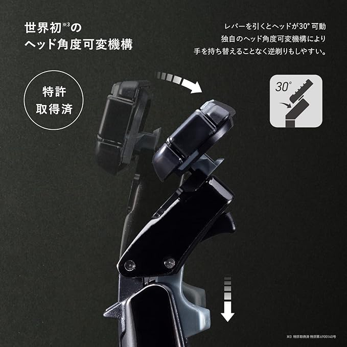 AUGER 5-Blade Razor Combo Pack with Holder and 6 Replacement Blades (Kai Corporation) AUGER Shaver Replacement Blades for Men and Men