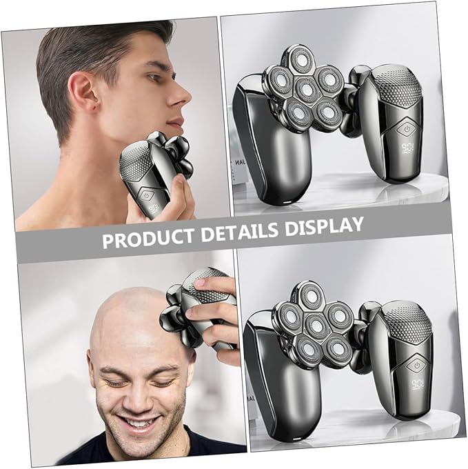 NOLITOY 6- Electric Shaver for Men Rechargeable Men Razor Beard Trimmer Water Washable Travel Size