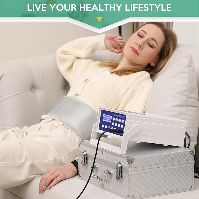 Ionic Detox Foot Bath Machine Foot Detox Machine Ionic Detox Foot SPA System with Wrist Strap Far Infrared Waistbelt and Array As Holiday Gift