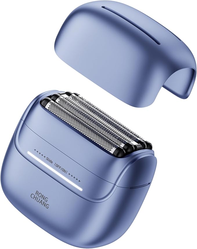 Electric Foil Shavers for Men – Portable Electric Razor Mini with 5-Blade Floating Head High-Speed Motor for Close Beard &amp Mustache Shave Travel-Ready with Lock USB-C Rechargeable and Wet/Dry