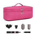 Double-Layer Carrying Case Apply to One-Step Hair Dryer Travel Bag for Hair Volumizer/StylerWater Resistant Storage Organizer BoxCompatible with FlexStyle Attachment (Bag Only)