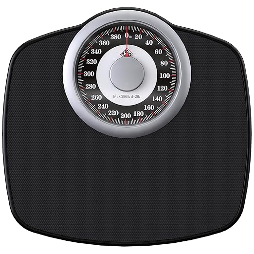 Zeno A25 Scales for Body Weight - Up to 400 LB - New - 5.3 Dial on 12.4 x 10.2 Platform - Anti-Skid Rubber Surface - Bathroom Scale Analog - Durable with 20-Year Assurance