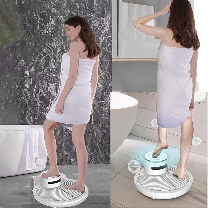 Full Body Dryer for Bathroom Negative Ions Body Heater Blow Dryer Body Hair Dryer with Gravity Sensor Foot Touch Control Good for Bathroom/Swimming Pool