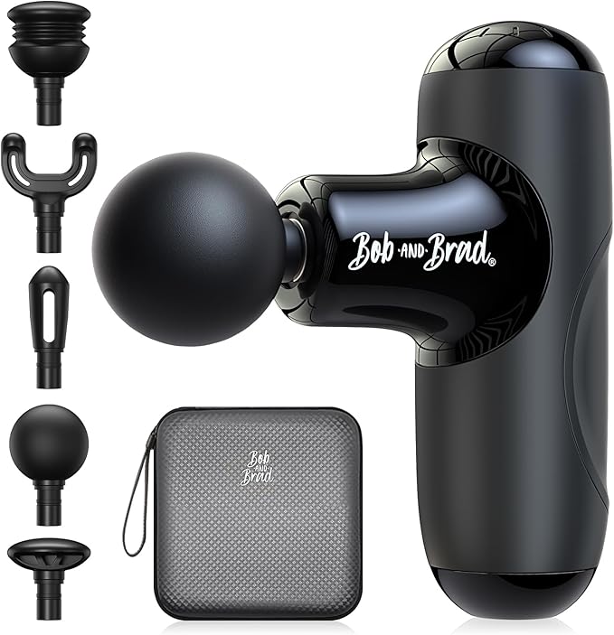 BOB AND BRAD Q2 Mini Massage and sWAVE Massage Gun with Belt