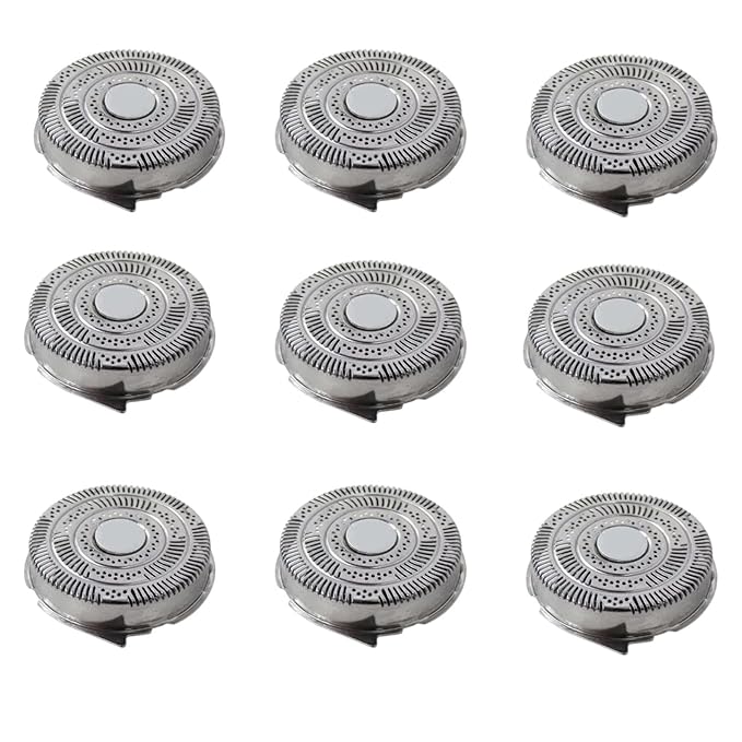 Hq9 8240XL Electric Razors Blades Replacement Fit for Norelco Durable Shaver Blades for norelco 8140XL 8150XL 8160XL 8170Xl 8171XL 8175XL 8250XL 8251XL Cutter Blades for Smooth Shaving-9Pcs