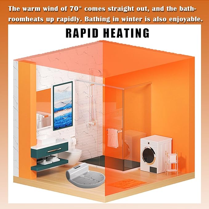 Full Body Dryer Machine Negative Ions Body Heater Blow Dryer with Weight Display Temperature &amp Wind Volume Controlled Dryer with Intuitive Display Waterproof hygienic Scaffolding