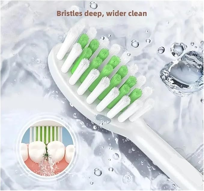 3PCS Gentle Clean HX2033/02 Brush HeadCompatible for Sonicare 2000 2100 Series Toothbrush