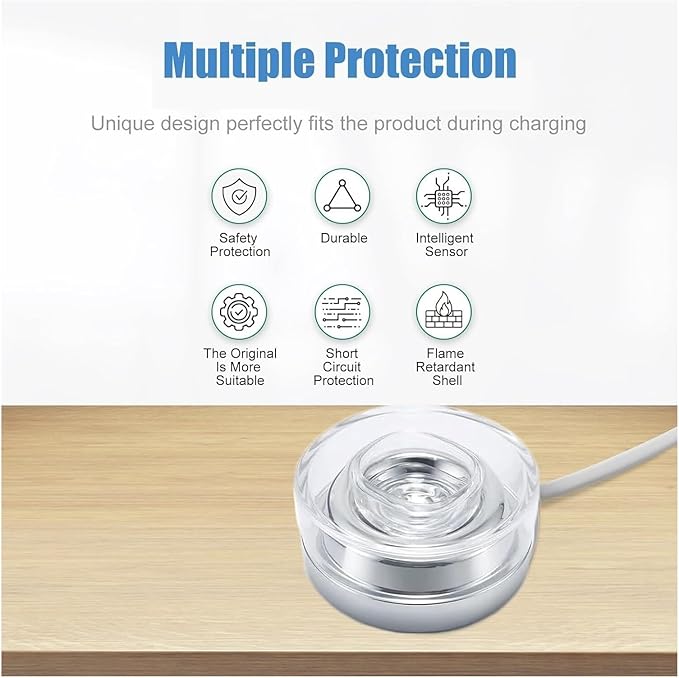 Electric Toothbrush Replacement Charger BaseCompatible For PhilipsSonic HX9300 HX9900 Series Inductive Charging Base Portable(B)