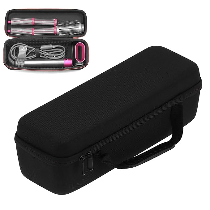 Hair Tool Storage Bag Shockproof Hair Straightener Curler Bag Carrying Case for Home Travel