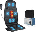 Sotion Seat Massager Vibrating Back Massager for Chair Massage Cushion 10 Vibrations to Relieve Stress and Fatigue for Back Shoulder and Thighs