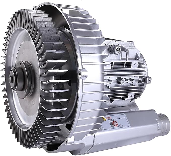 550W High-Pressure Vortex Fan for Fish Pond Aeration - Powerful Industrial Blower 220V/380V Vortex-Type Gas Pump(AC380V)