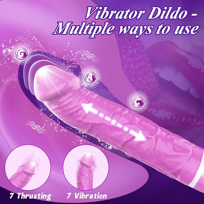 Portable Vibrating Massager -Clitioral Sucker Relaxes Muscles Heating Modes Viboatoars Toy Couples- for Body and Back Foot Silent Personal for Sports Massage Adult Tools Relaxation PWO109 (Purple)