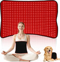 Red Light Therapy Mat for Body Near Infrared Light Therapy Pad with 660nm &amp 850nm Wavelength Home Use for Back Belly Knee Joint Muscle Comfort 600 LEDs 27x24