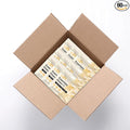 Essential Flow Kit – Case of 60 Individually Packed Period Kits for Schools Students &amp Emergency Needs | Includes 3 Pantiliners 2 Maxi Pads &amp 1 Feminine Wipe in a Discreet Zip Bag (Orange)