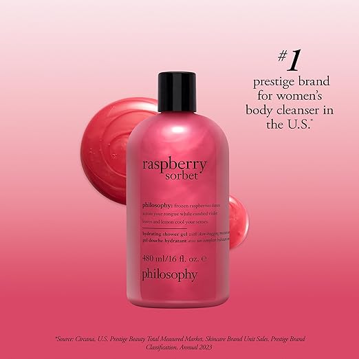 philosophy scent-sational hydrating bath &amp shower gels - efficiently cleanses soothes &amp comforts dry skin - vegan &amp cruelty free formula