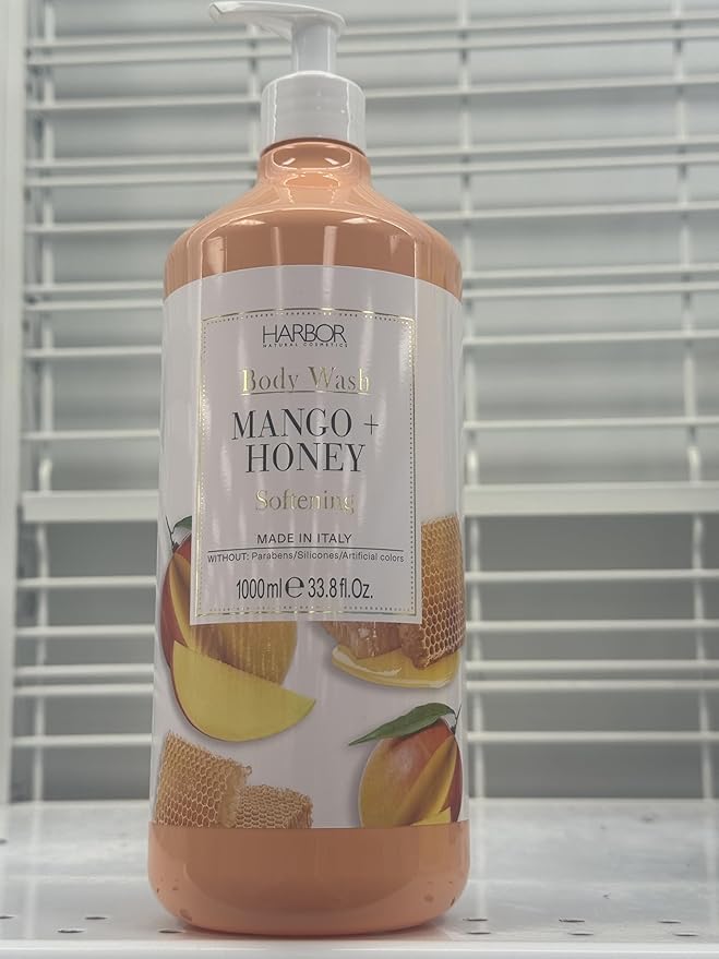 Harbor Body Wash Mango + Honey Softening Body Lotion 33.8 fl oz 1000ml