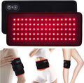Red Light Therapy Belt for Body 2000mAh Rechargeable Cordless Portable Heating Light Therapy Pad with 660nm &amp 850nm Infrared Light for Back Knee Waist Hand Feet Shoulder Muscle Joint