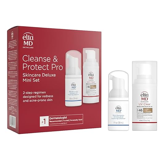 EltaMD UV Clear Tinted Face Sunscreen SPF 46 Oil Free Sunscreen for Sensitive Skin with Zinc Oxide Dermatologist Recommended