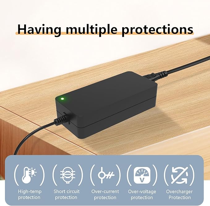 33.6V 2A 3-Prong/Pin XLR Power Charger for Unagi Model One E350 E500 Lithium Battery Charger