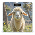 Lamb Bathroom Scale for Body Weight with High Precision Large LCD Backlight Display Digital Weighing Scale with BMI Capacity Up to 180kg