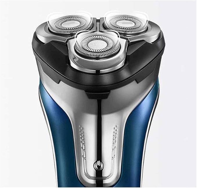 Electric Razor Rechargeable Electric Shaver 100% Waterproof Wet &amp Dry Rotary Shavers for Men Electric Shaving Razors with Pop-up Trimmer LED Display