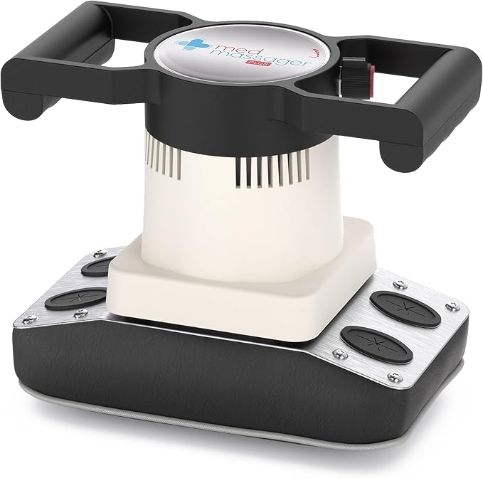 MedMassager Body Massager Plus | Deep Tissue Massage Therapy Unit Dual Speed Portable Relaxation &amp Relief - Reduces Pain &amp Improves Circulation MMB05