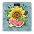 Beautiful Watermelon Smart Scale for Body Weight Accurate Bathroom Scale with LED Display Digital Weight Scales Weighing Machine High Precision Scales for Bath Home