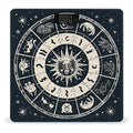 Astrological Sign Scale for Body Weight Anti-Slip Sturdy Tempered Glass Weighing Machine Highly Digital Accurate Bright LCD Bathroom Scale for Household Gift