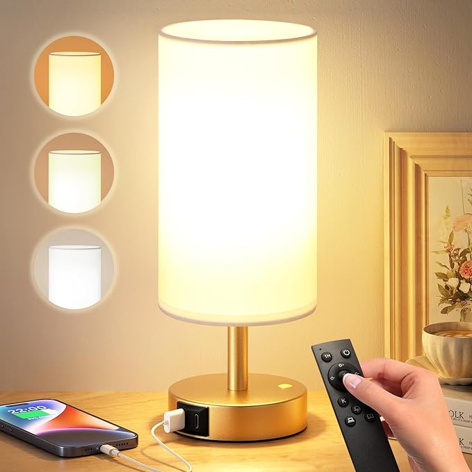 Dicoool Light Therapy Lamp 10000 Lux Sun Lamp with Remote 3 Color Temperature &amp Stepless Dimming Happy Sunlight Lamp Daylight Lamp for Home Office Gold Decoration Use As Lift Mood Happy Lif