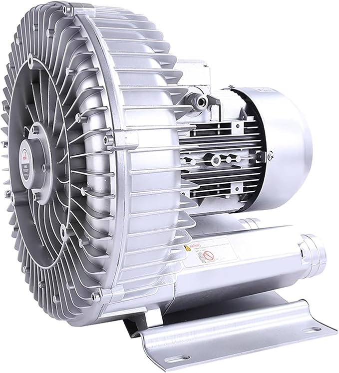 550W High-Pressure Vortex Fan for Fish Pond Aeration - Powerful Industrial Blower 220V/380V Vortex-Type Gas Pump(AC380V)