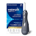 Waterpik Cordless Advanced 2.0 Water Flosser For Teeth Gums Braces Dental Care With Travel Bag and 4 Tips ADA Accepted Rechargeable Portable and Waterproof Gray WP-587 Packaging May Vary
