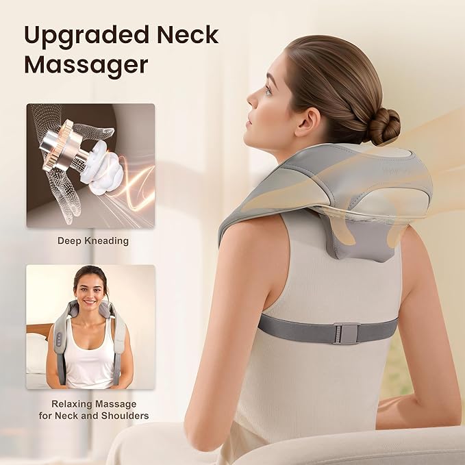 Foot Massager with Heat &amp Neck Massager