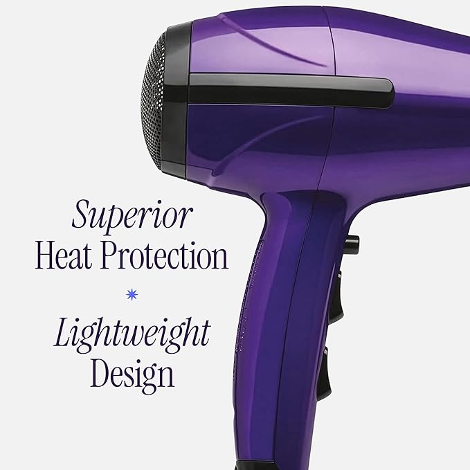 Hot Tools Pro Artist 1875W Turbo Ceramic + Ionic Hair Dryer | Fast Dry Lightweight